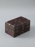 УЦЕНКА Шкатулка сундук дерево «Аделина» красная 17.5×11×9.5 см - Фото 2