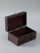 УЦЕНКА Шкатулка сундук дерево «Аделина» красная 17.5×11×9.5 см - Фото 4