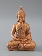 УЦЕНКА Фигура «Будда малый» бронза 23×15.5×10 см - Фото 2