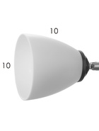 Бра BayerLux 4112/1, 1×40 Вт, E27, чёрное, 11×18×19.5 см (2 шт) - фото 809655911