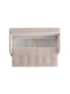 Диван прямой «Smart 1», механизм пантограф, спальное место 2000×1500 мм, велюр, цвет оникс 03 - Фото 6