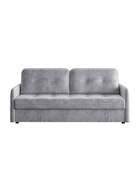 Диван прямой «Smart 1», механизм пантограф, спальное место 2000×1500 мм, велюр, цвет оникс 13 - Фото 2