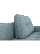 Диван прямой «Smart 1», механизм пантограф, спальное место 2000×1500 мм, рогожка, цвет шерлок 975 - Фото 9