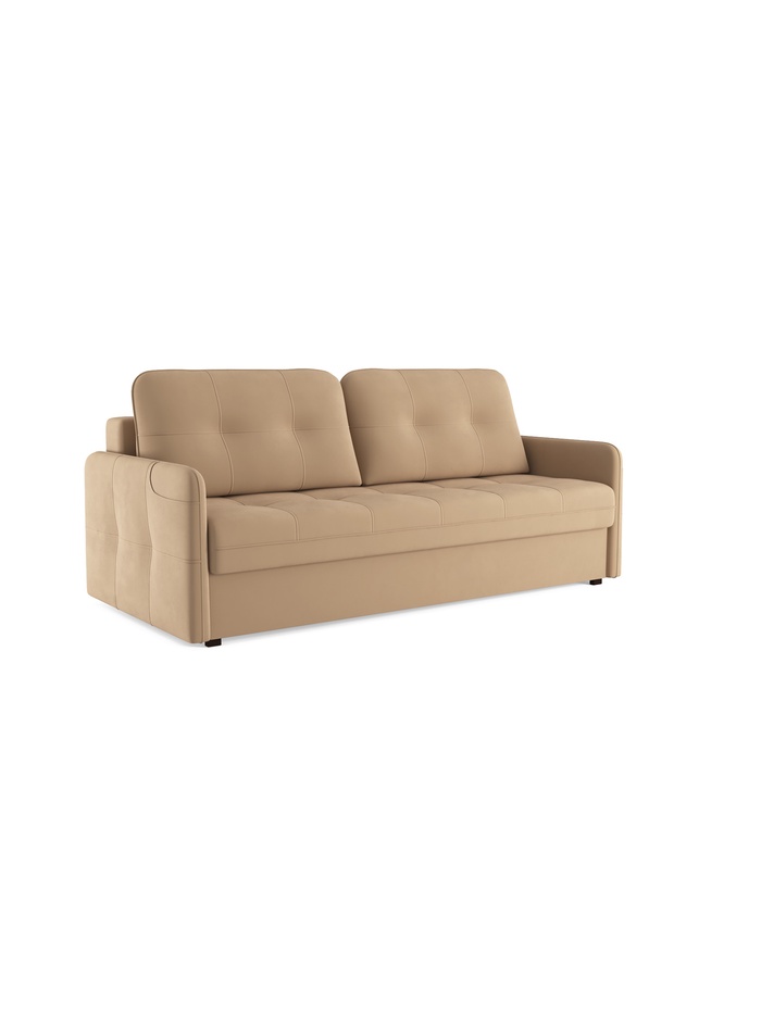 Диван прямой «Smart 1», механизм пантограф, спальное место 2000×1500 мм, велюр, цвет велутто 05 - Фото 1