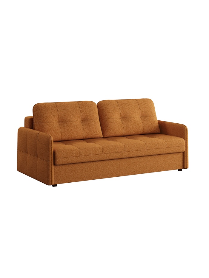 Диван прямой «Smart 1», механизм пантограф, спальное место 2000×1500 мм, жаккард, цвет анри 13 - Фото 1