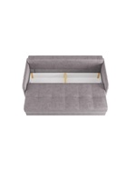 Диван прямой «Smart 1», механизм пантограф, спальное место 2000×1500 мм, микровелюр, цвет кашемир 890 - Фото 6