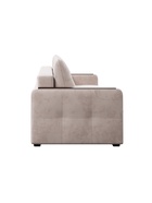 Диван прямой «Smart 3», механизм пантограф, спальное место 2000×1500 мм, велюр, цвет оникс 03 - Фото 4