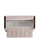 Диван прямой «Smart 3», механизм пантограф, спальное место 2000×1500 мм, велюр, цвет оникс 03 - Фото 6