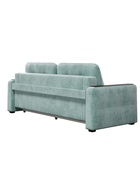 Диван прямой «Smart 3», механизм пантограф, спальное место 2000×1500 мм, велюр, цвет оникс 07 - Фото 3