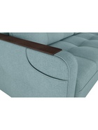 Диван прямой «Smart 3», механизм пантограф, спальное место 2000×1500 мм, рогожка, цвет шерлок 975 - Фото 7