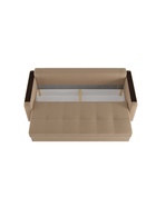 Диван прямой «Smart 3», механизм пантограф, спальное место 2000×1500 мм, велюр, цвет велутто 05 - Фото 6