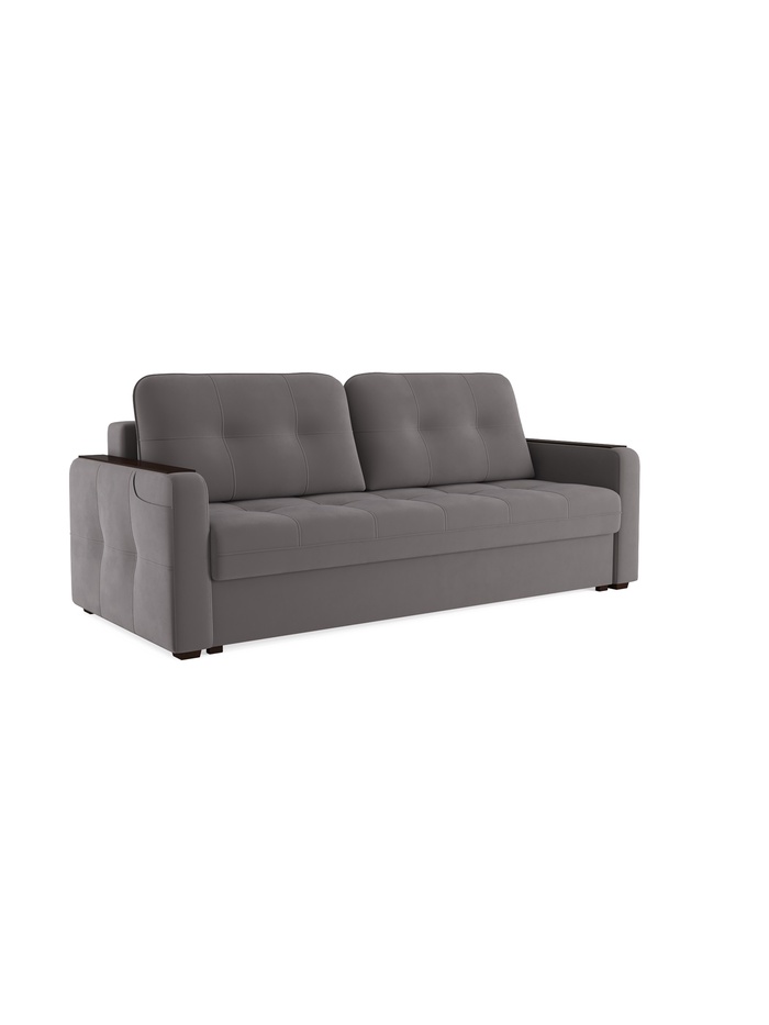 Диван прямой «Smart 3», механизм пантограф, спальное место 2000×1500 мм, велюр, цвет велутто 19