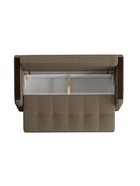 Диван прямой «Smart 3», механизм пантограф, спальное место 2000×1500 мм, жаккард, цвет анри 06 - Фото 6