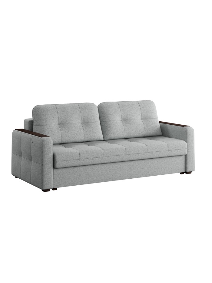 Диван прямой «Smart 3», механизм пантограф, спальное место 2000×1500 мм, жаккард, цвет анри 35 - Фото 1