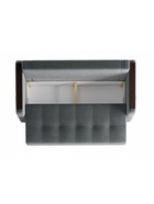 Диван прямой «Smart 3», механизм пантограф, спальное место 2000×1500 мм, велюр, цвет вивальди 8 - Фото 6