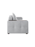 Диван прямой «Smart 3», механизм пантограф, спальное место 2000×1500 мм, велюр, цвет ультра смог - Фото 4