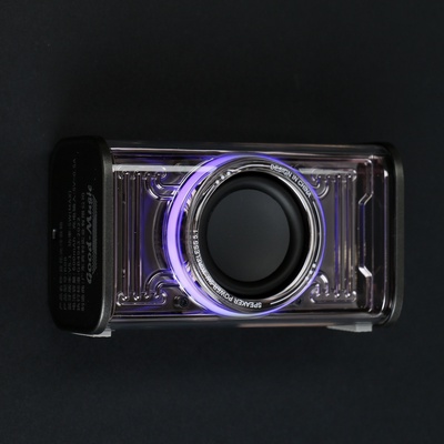 УЦЕНКА Портативная колонка BYZ К08, 5 Вт, 600 мАч, ВТ 5.1, функция TWS, серая