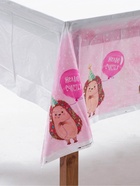 Скатерть одноразовая «Желаю счастья», 137×180 см - фото 809656041