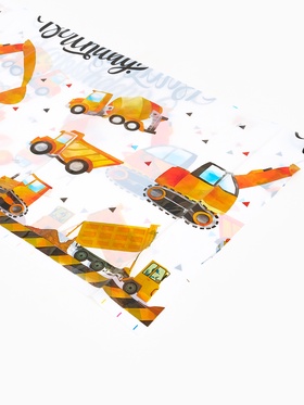 Скатерть одноразовая «Техника», 130х220 см