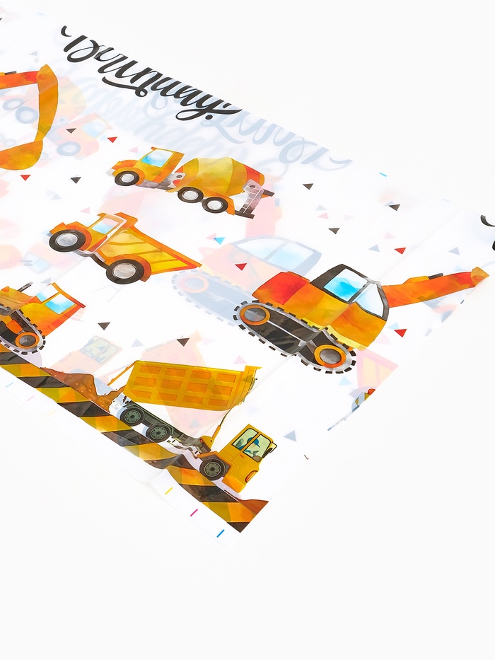 Скатерть одноразовая «Техника», 130х220 см