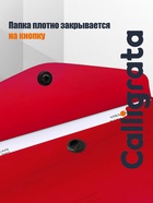 Папки-конверты на кнопке, набор 10 штук, формат А4, 180 мкр, переход цвета - фото 809679532