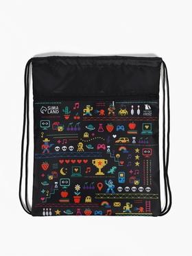 Мешок для обуви с карманом 420*340  (210D) МСО-7С 