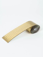 Зеркальная лента мозаика, самоклеящаяся 4 см × 1 м, цвет золото - Фото 2