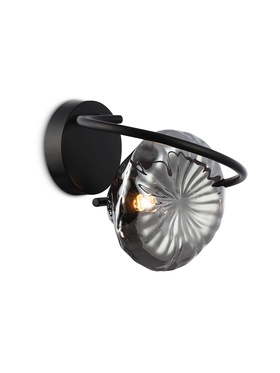 Бра LH15005, 1хG9, 40 Вт, чёрное, 19.5×21×17 см