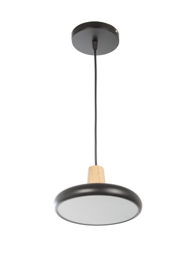 Светильник подвесной FL4839, LED, 3000-6000К, 24 Вт, 80×20 см, чёрный