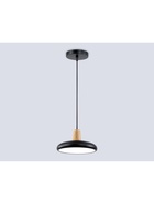 Светильник подвесной FL4839, LED, 3000-6000К, 24 Вт, 80×20 см, чёрный - фото 809667244
