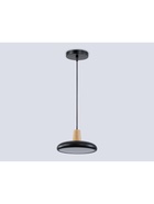 Светильник подвесной FL4839, LED, 3000-6000К, 24 Вт, 80×20 см, чёрный - фото 809667247