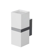 Бра FW245, 2хGU10, 12 Вт, 15.5×6×8 см, белое - Фото 1
