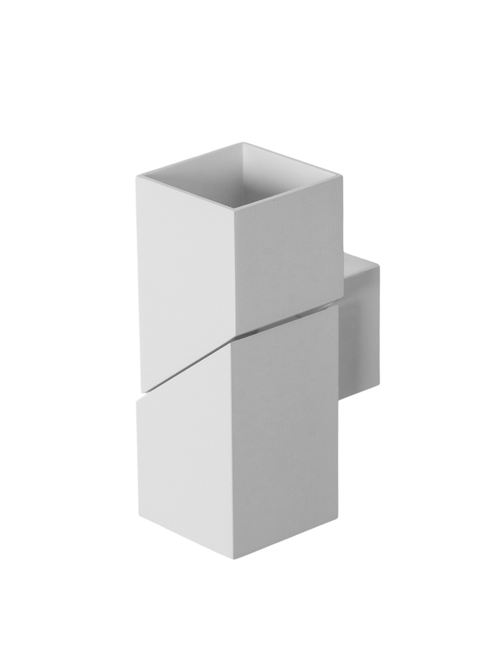 Бра FW2474, 2хGU10, 40 Вт, 15.5×6×9 см, белое - Фото 1