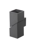 Бра FW2475, 2хGU10, 40 Вт, 15.5×6×9 см, чёрное - Фото 1