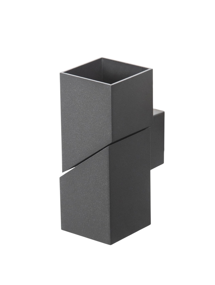 Бра FW2475, 2хGU10, 40 Вт, 15.5×6×9 см, чёрное - Фото 1