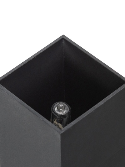 Бра FW2475, 2хGU10, 40 Вт, 15.5×6×9 см, чёрное