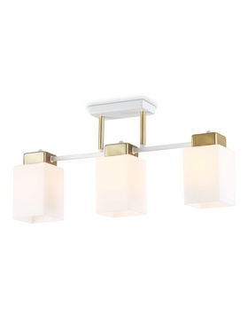 Люстра TR303045, 3хE27, 60 Вт, 54×10×27 см, белая