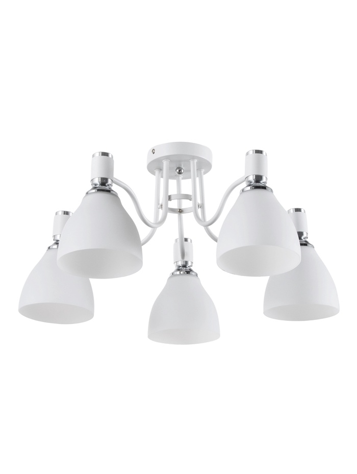 Люстра TR303305, 5хE27, 60 Вт, 60×27 см, белая - Фото 1