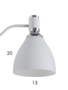Люстра TR303305, 5хE27, 60 Вт, 60×27 см, белая - Фото 6