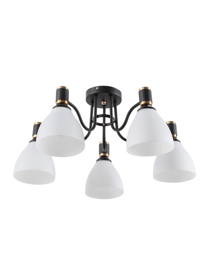 Люстра TR303307, 5хE27, 60 Вт, 60×27 см, чёрная - Фото 1