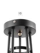 Люстра TR303307, 5хE27, 60 Вт, 60×27 см, чёрная - Фото 5