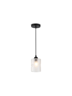Светильник подвесной TR3409, 1хE27, 60 Вт, 100×12 см, чёрный