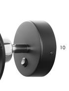 Спот TR8088, 1хE27, 40 Вт, 20х12 см чёрный 11021003