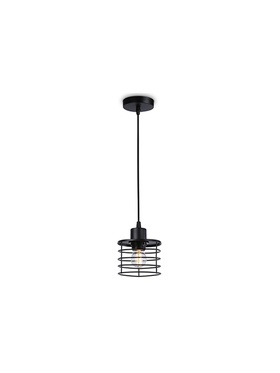Светильник подвесной TR8068, 1хE27, 40 Вт, 95×12 см, чёрный