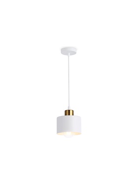 Светильник подвесной TR8112, 1хE27, 40 Вт, 94×12 см, белый