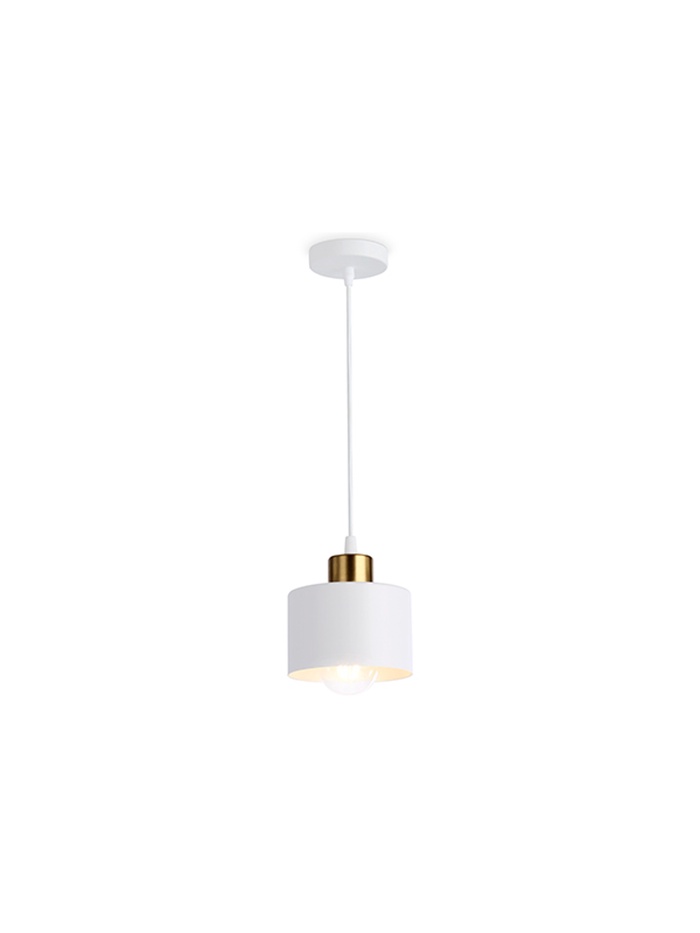 Светильник подвесной TR8112, 1хE27, 40 Вт, 94×12 см, белый