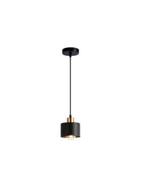 Светильник подвесной TR8113, 1хE27, 40 Вт, 94×12 см, чёрный