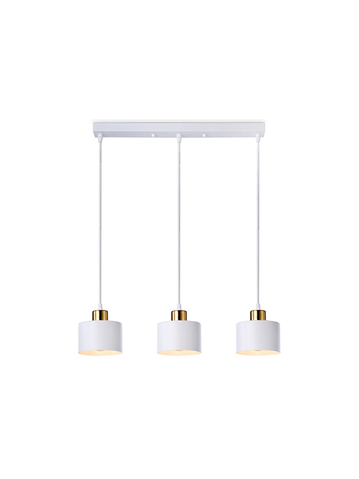 Светильник подвесной TR8117, 3хE27, 40 Вт, 58×12×97 см, белый