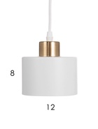 Светильник подвесной TR8117, 3хE27, 40 Вт, 58×12×97 см, белый 11021018