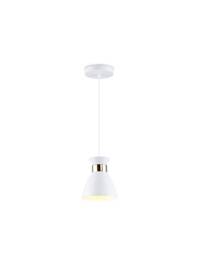 Светильник подвесной TR8465, 1хE27, 60 Вт, 100×13 см, белый